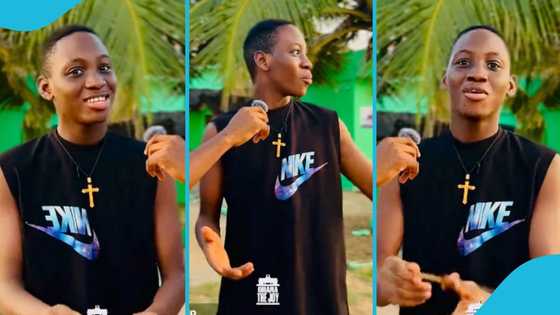 Young Nigerian man visits Ghana for six months, shares his experience: "They have good food"