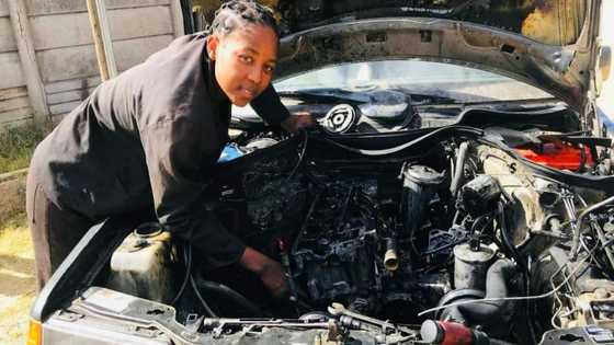 Female mechanic is changing the game and breaking stereotypes, Mzansi peeps inspired