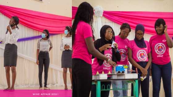 KNUST engineering ladies lose to UMaT ladies in competition for innovative ideas; Tech placed last out of 3 schools