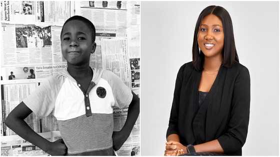 12-year-old Ghanaian boy applies for a job to get money for church project contribution