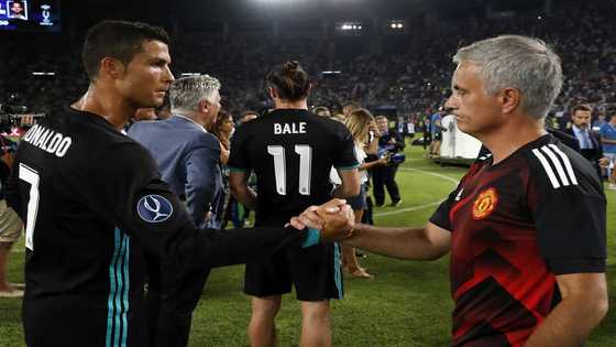 Jose Mourinho finally reacts to Cristiano Ronaldo's return to Manchester United