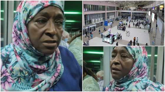 Woman complains bitterly in video after she was charged GHC 7.50 to use trolley at airport
