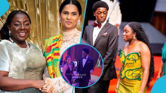 Eswatini Princess and Otumfuo's son steal the show with their epic dance moves at the lavish Manhyia banquet