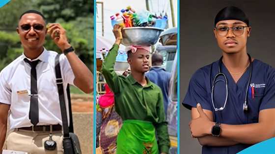 Ghanaian boy who sold sachet water in traffic defies odds to bag a nursing degree