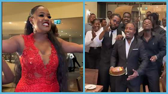 Ama Burland throws big birthday party, invites Dancegod Llyod, Allo Danny, others