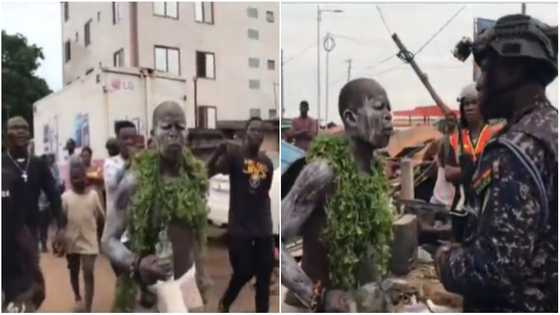 Police arrest fetish priest who stormed Nima to halt demolition exercise