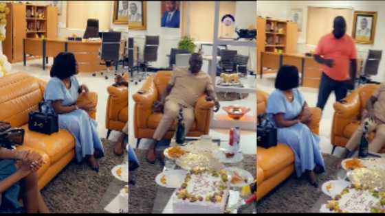 Natalie Fort, Nana Aba Anamoah, others surprise Ofori Sarpong on his b'day today