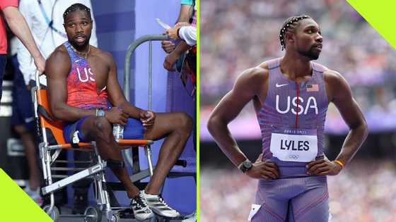 Paris 2024: Reason Noah Lyles was taken away in wheelchair after losing 200m final