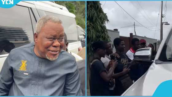 Kweku Oteng shows up at Daddy Lumba’s home, ignores man who begged for money to pay his rent, video