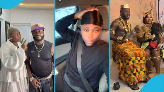 Akosua Diqson and Quecy Official: GH TikTok couple break up after 'fake' wedding: 'He cheated on me"