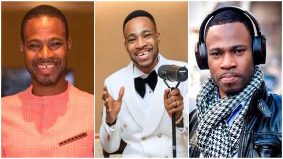 Photocopy oo: Photo of Angel FM presenter Kofi Adomah Nwanwani's grown 1st son pops up, boy's looks and age wows fans