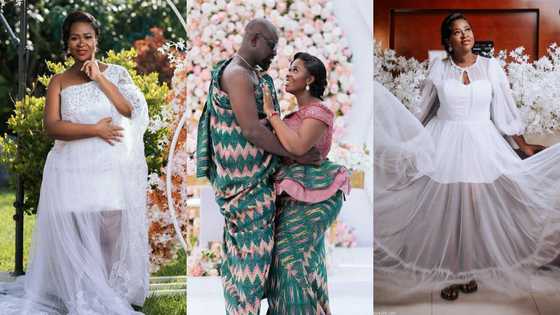 Never seen photos from Kumawood Actress, Portia Boateng's traditional wedding