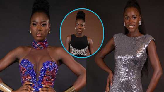 Miss Ghana 2022 slays in a black backless jumpsuit at Miss World 2024 Top Model competition