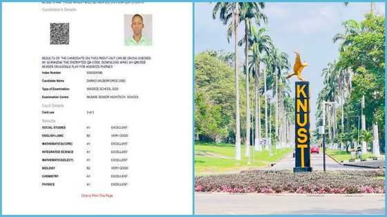 Boy get 6As and 2Bs, gains admission to KNUST but does not have money to pay for admission