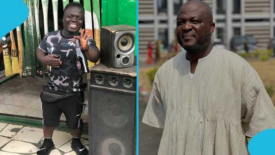Ibrahim Mahama: Multi-millionaire walks hand-in-hand with Kwame Ahenfie, fans react