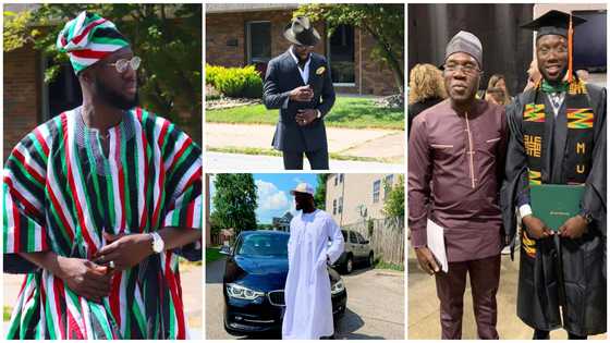 Photos of Inusah Fuseini's son and his extravagant lifestyle in the US pop up on social media