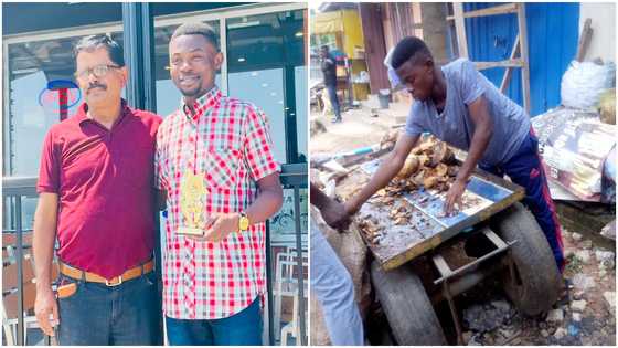 Ghanaian man Peter Bawuah, who used to sell coconuts in Ghana, wins award as student ambassador in Canada