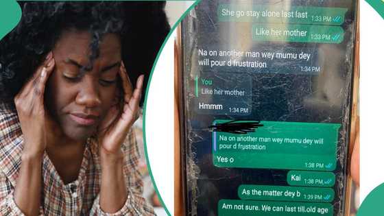 "I cried so hard": Nigerian lady shares heartbreaking chats she found on her husband's phone