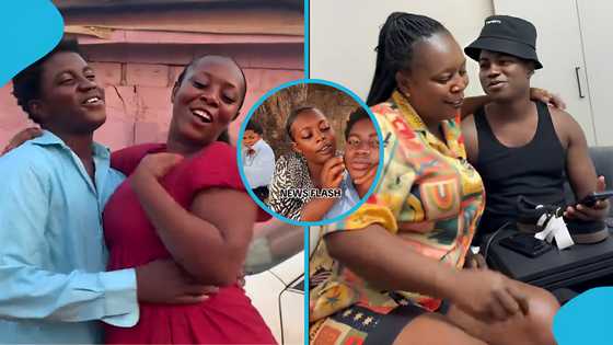 Opoku Bilson and Diana Asamoah's 'love chopping' moment triggers Aboske, video cracks fans
