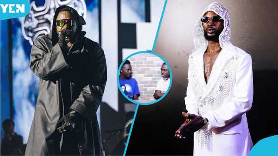Old Video resurfaces of Black Sherif praising Medikal and wanting a feature right after beating him at TGMAs
