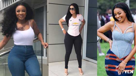 TV star Serwaa Amihere drops 1st ever photo flaunting her classy living room
