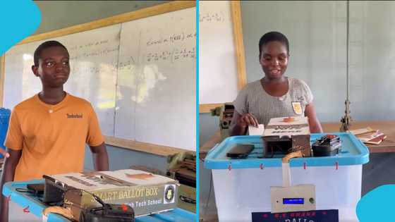 Students at Obuasi Sec Tech develop AI-powered ballot box to stop election malpractices