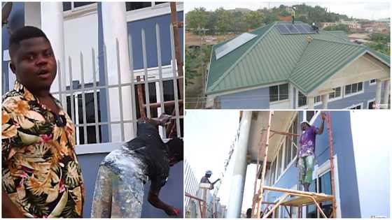 Popular YouTuber Wode Maya renovates his mum's house and installs solar AC in it