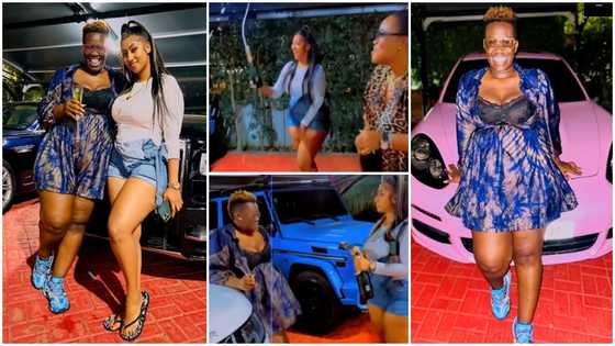 Hajia4reall: Wealthy Ghanaian Singer Gives Realwarripikin A Tour Of Her Luxury Car Collection