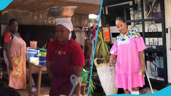 Date Rush: Video of physically challenged contestant selling pure water evokes reactions, peeps recall what she said on the show