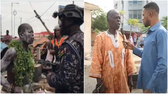 Fetish priest who was arrested after demolition said he didn't vanish out of respect for the police