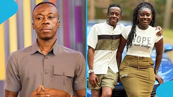 Afua Asantewaa's husband breaks silence on marital problems with wife amid separation, video stirs reactions