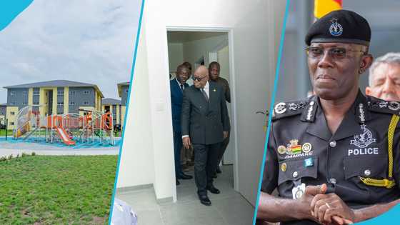 Akufo-Addo inaugurates over 300 housing units for police service in Tesano