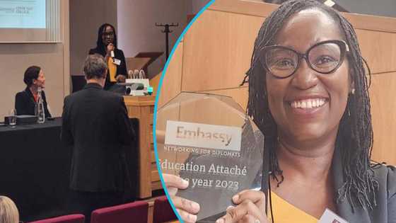 Naa Dedei Tetteh: Ghana High Commission in UK staff named Education Attaché of the Year for Africa