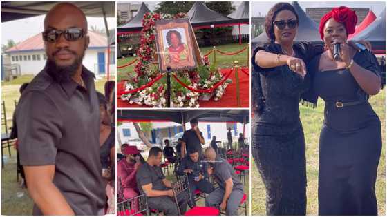 Kaywa buries mum: McBrown, Wendy Shay, Mr Drew, and other stars mourn with music producer in videos