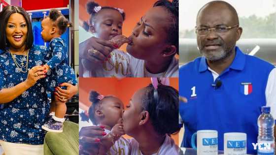 Photo of Ken Agyapong playing with McBrown's daughter pops up on his 60th birthday