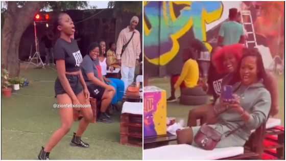 Very slim lady in hot jeans shows off dance moves in spicy video; netizens excited