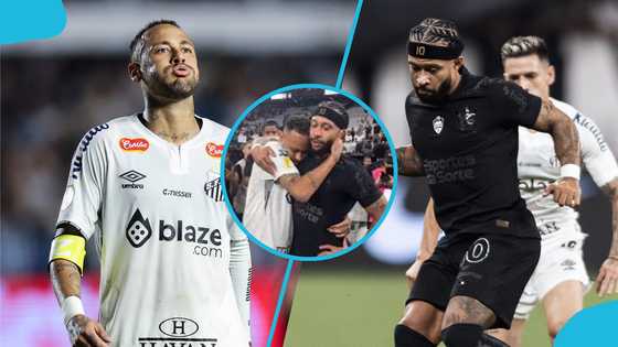 Neymar and Memphis Depay Share Heartfelt Moment After Brazilian Clash