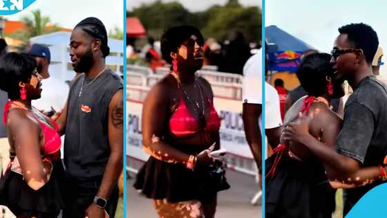 Lady with Vitiligo catches attention as she rocks skimpy dress to 2025 Tidal Rave