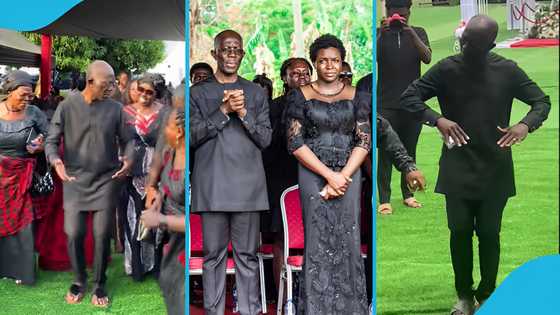 IGP George Akuffo Dampare mesmerises Ghanaians as he dances Agbadza