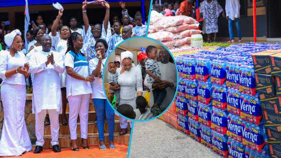 Bawumia turns 60: NPP flagbearer aspirant celebrates his birthday at Kumasi Children's Home: “I am grateful”