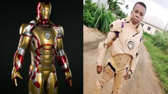 A young man has wowed many after transforming papers into an Iron Man suit; picture goes viral