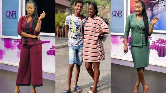 Frema Adunyame flaunts her all grown sons who are taller than her in new photos
