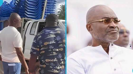 Kennedy Agyapong arrests hit-and-run truck driver in Central Region: "The right man for the job"