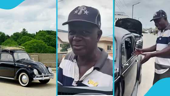 Elderly man attracts admiration after sharing story behind his 1964 Volkswagen vintage car