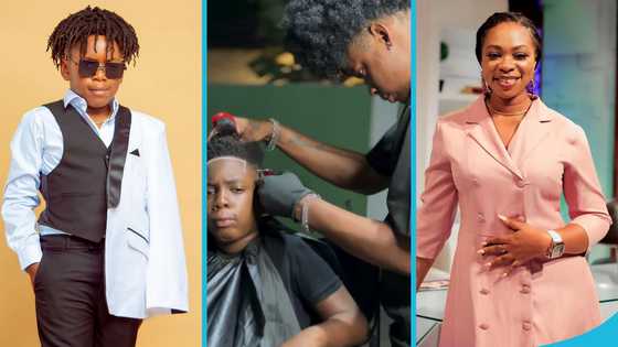 Majesty gets a clean haircut, shares striking resemblance with Shatta Wale, video trends