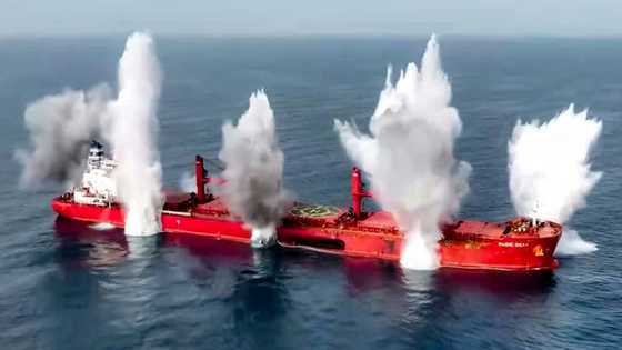 Six rescued from cargo ship attacked in Red Sea: EU naval force