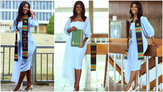 Former KNUST student dies with GH lady in car crash, her beautiful photos cause massive tears: “Life is short”