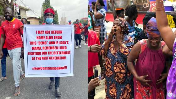 Mama, if I don't return home alive, it's for Ghana -FixTheCountry protester says