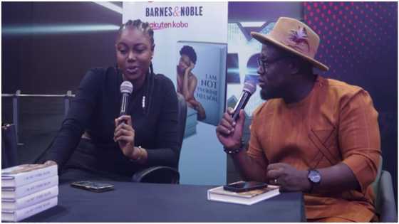 Yvonne Nelson avoids Giovanni's question on how her mother is relating with her after the revelations in her book