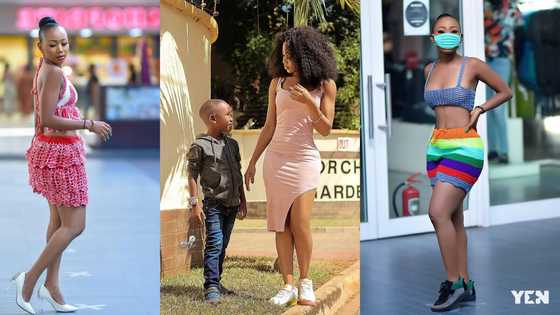 Akuapem Poloo makes 'U-turn'; says some parts of her body were covered in photo with son